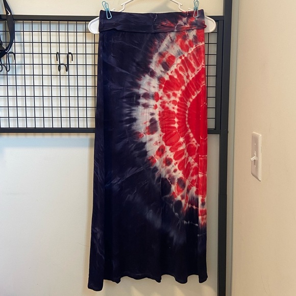 NWOT | Justice girl’s maxi tie dyed skirt — size‎ 14 - Picture 1 of 4